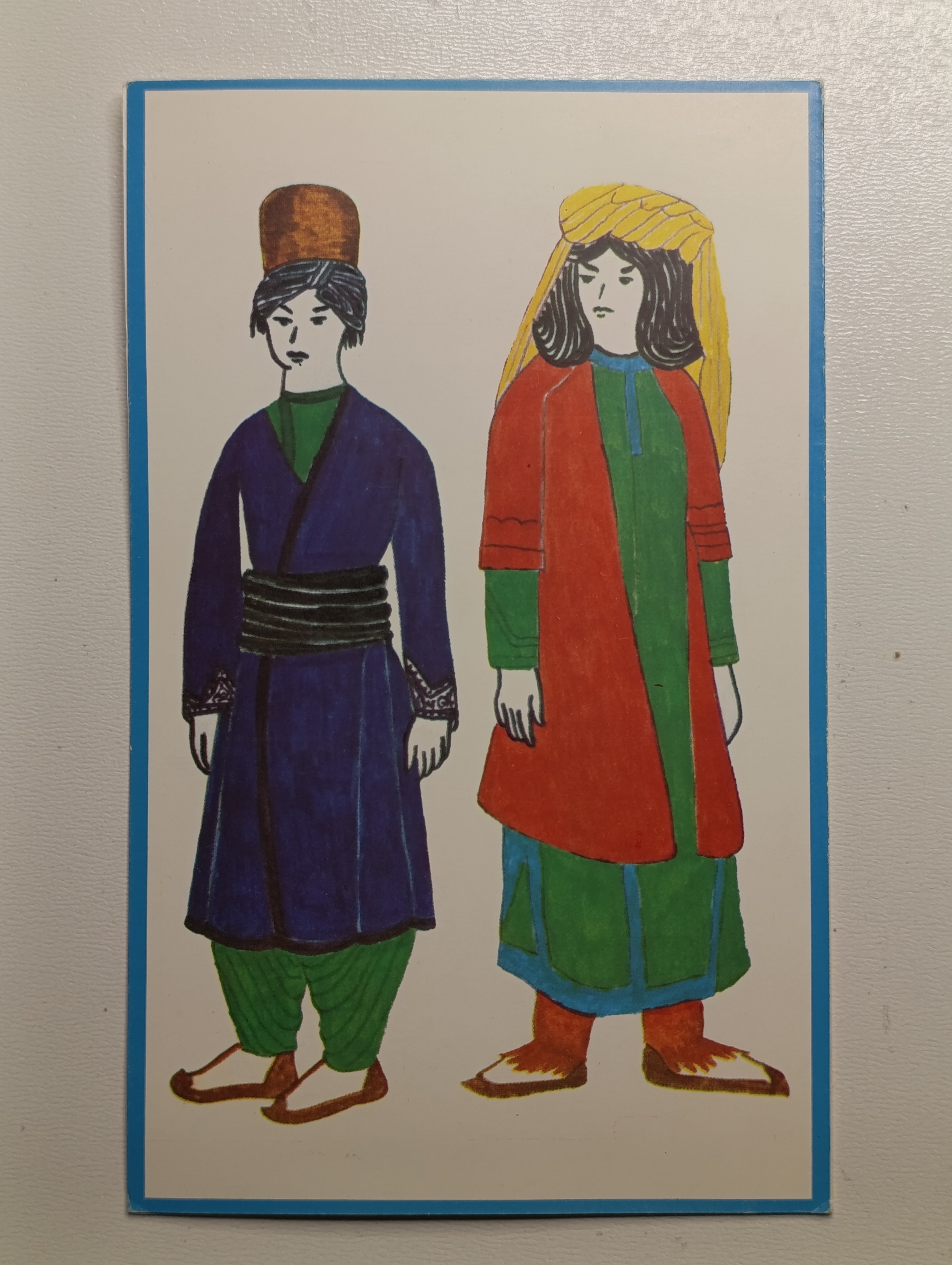 کارت پستال لباس محلی لرستان
